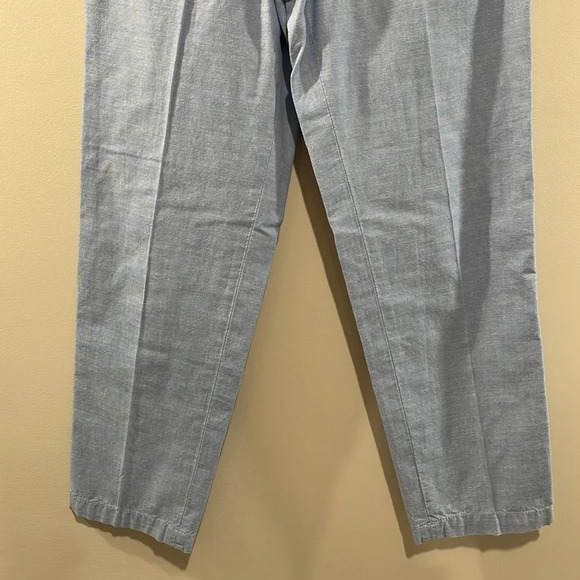 Talbots Relaxed Chinos in Newport Chambray 6P - Picture 5 of 15